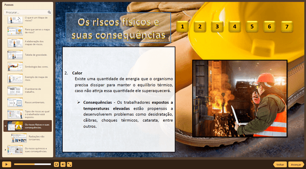 PrintScreen do curso gratuito Conceitos de Segurança do Trabalho