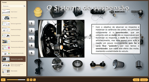 PrintScreen do curso gratuito Mecânica Automotiva Básica