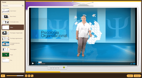 PrintScreen do curso gratuito Psicologia Organizacional Básico