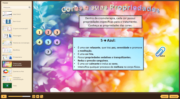 PrintScreen do curso gratuito Terapias Alternativas
